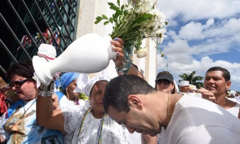 Lavagem do Bonfim: Bruno Reis elogia Geraldo Jr. e diz que ele 'terá todo destaque' ao seu lado - BAHIA NO AR